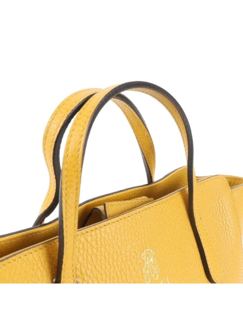 Gucci Swing Leather Handbag Tote - Picture 2 of 9